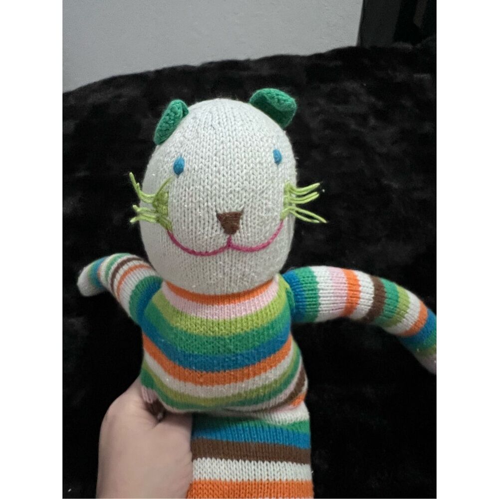 Blabla Sandwich the Cat striped‎ plush stuffed animal